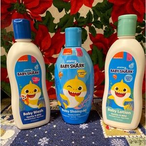 Baby Shark: Baby Shampoo Baby Wash and Baby Lotion 10 fl oz